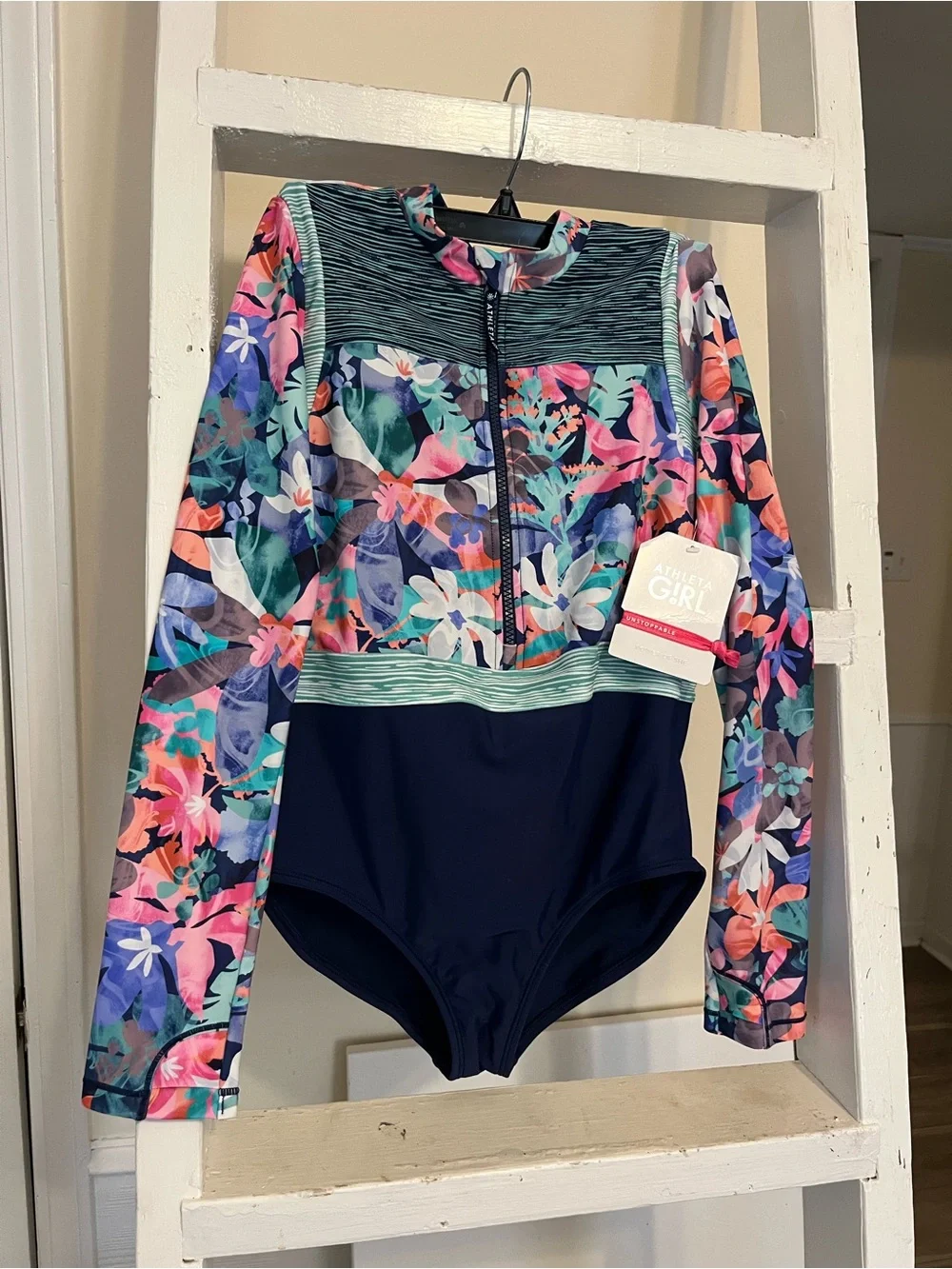 Athleta Long Sleeve One Piece XL/14
